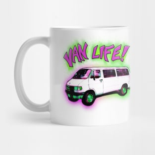 Van life camper van graffiti Mug